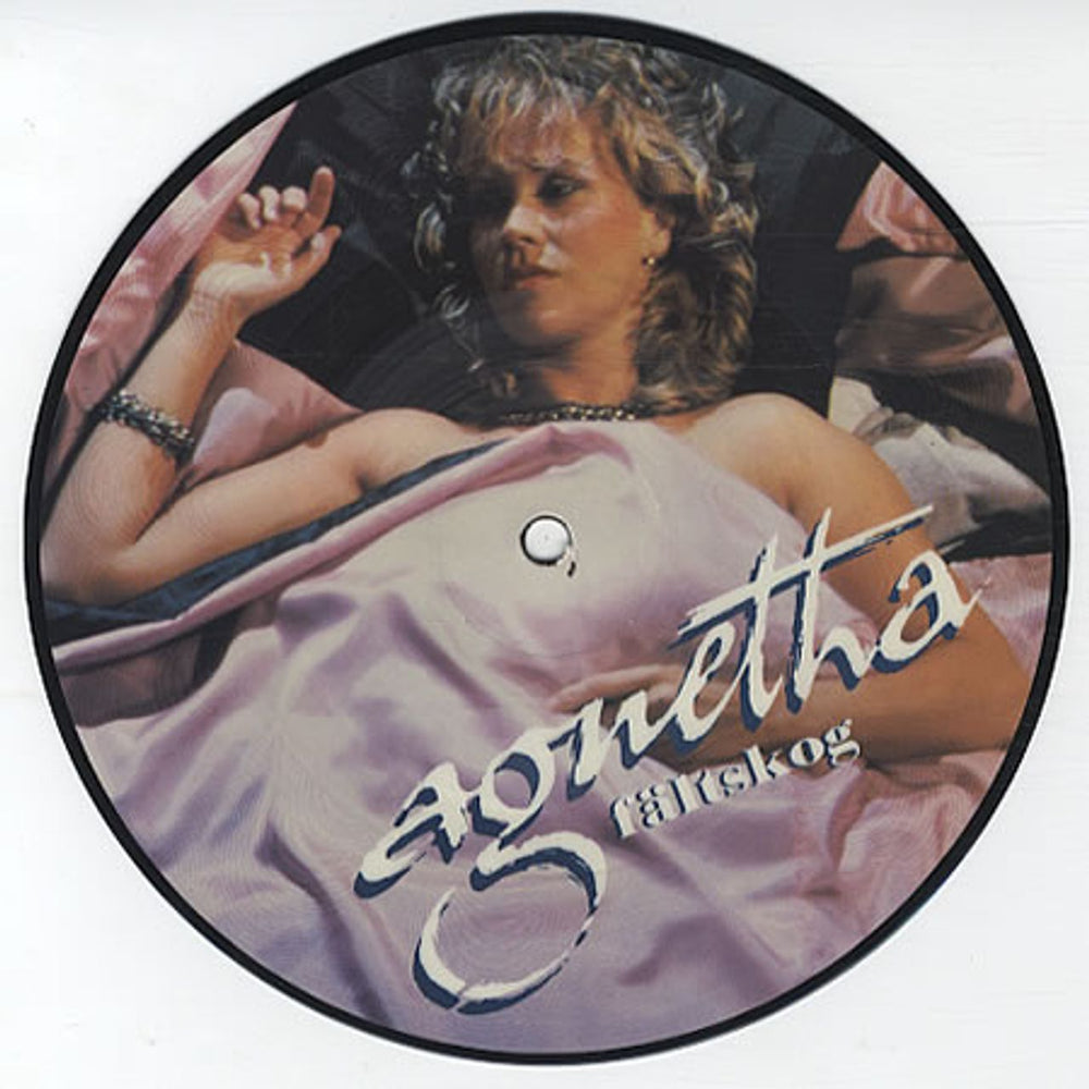 Agnetha Fältskog Can't Shake Loose UK 7" vinyl picture disc (7 inch picture disc single) WA3812