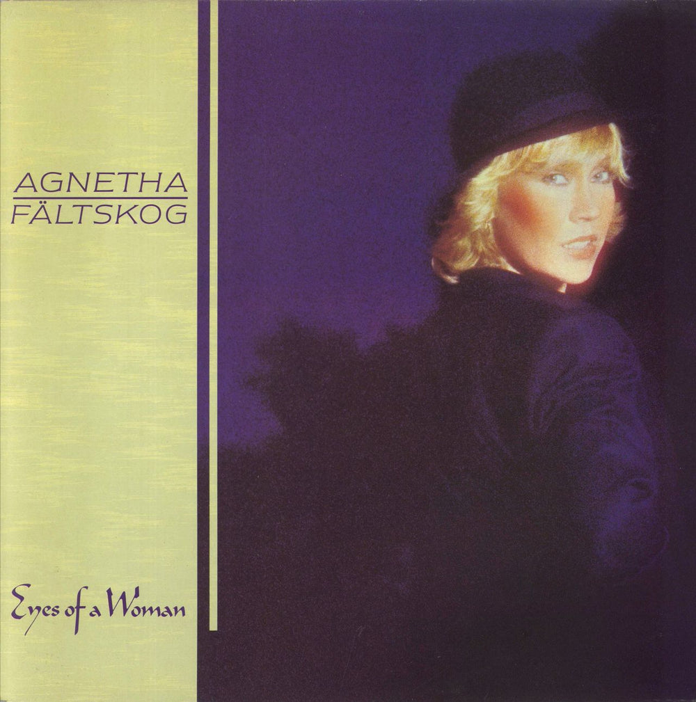 Agnetha Fältskog Eyes Of A Woman UK vinyl LP album (LP record) EPC26446