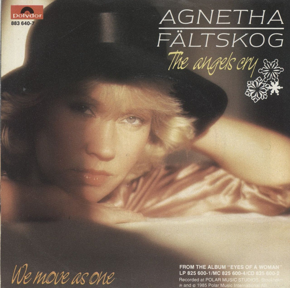 Agnetha Fältskog The Angels Cry Dutch 7" vinyl single (7 inch record / 45)