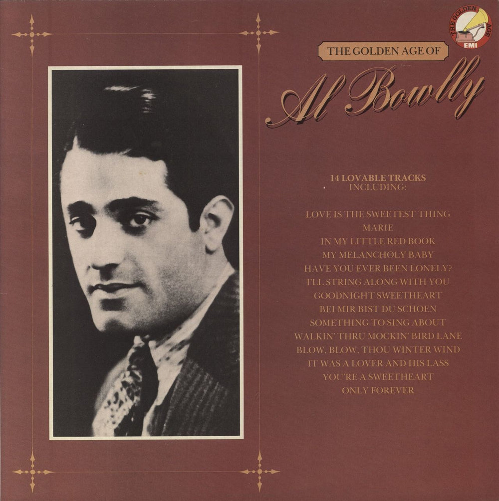 Al Bowlly The Golden Age Of Al Bowlly UK vinyl LP album (LP record) GX2512