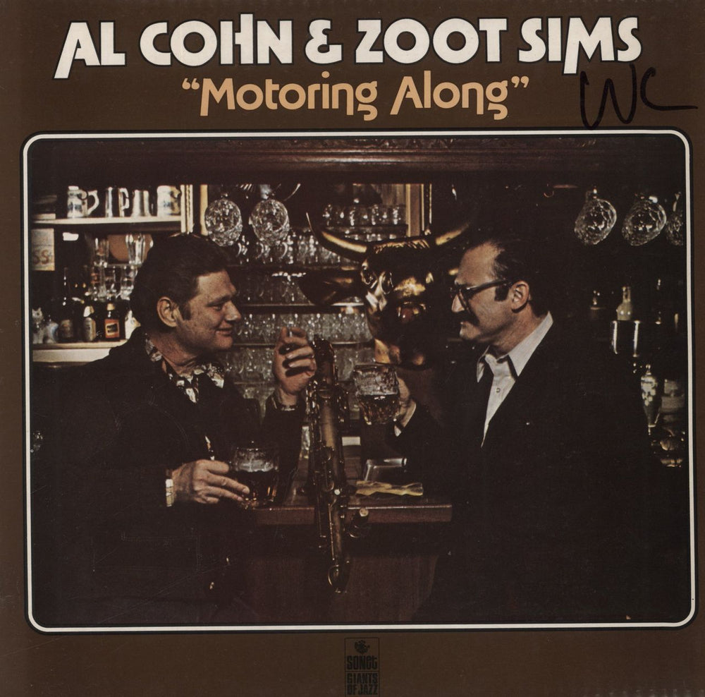 Al Cohn & Zoot Sims Motoring Along - Test Pressing UK Promo vinyl LP album (LP record) SNTF684