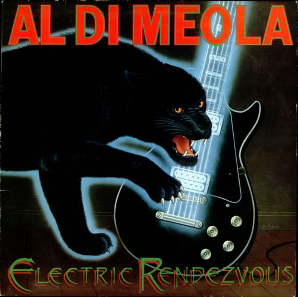 Al Di Meola Electric Rendezvous UK vinyl LP album (LP record) CBS85437