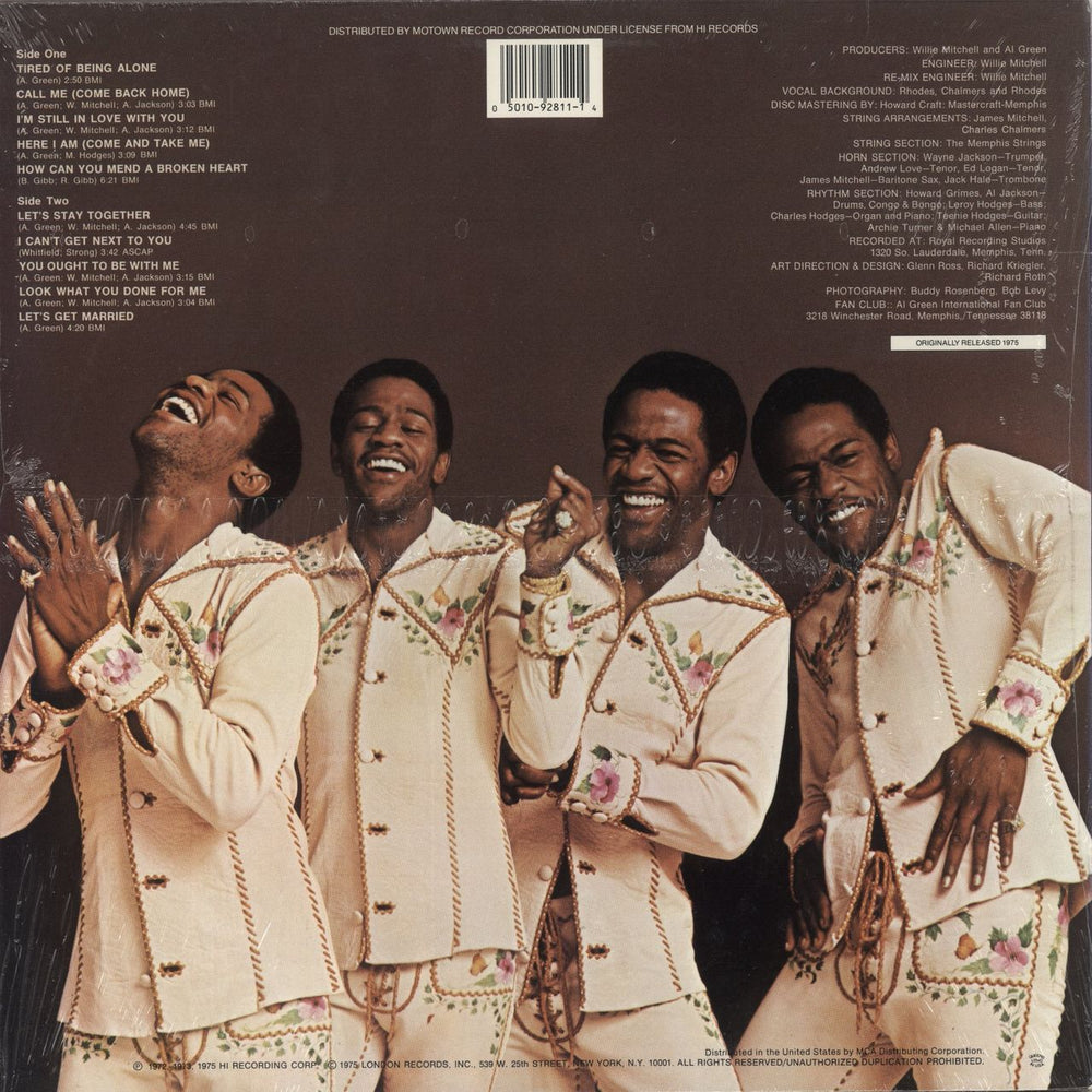 Al Green Greatest Hits - shrink US vinyl LP album (LP record) 050109281114