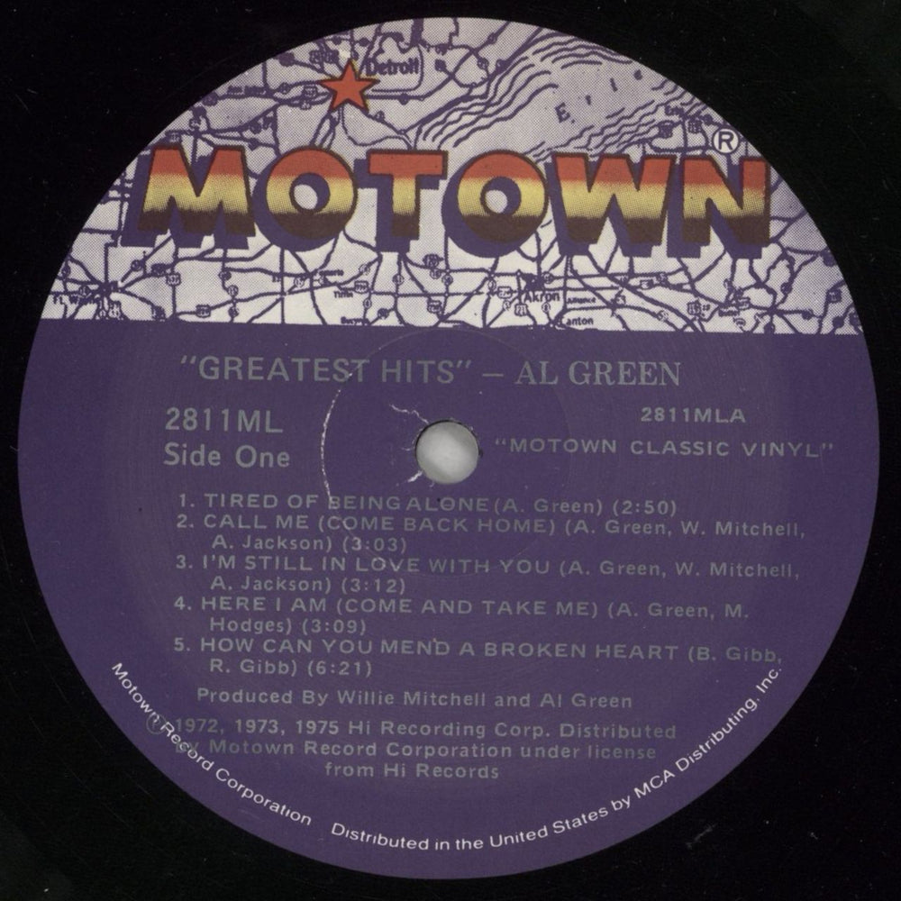 Al Green Greatest Hits - shrink US vinyl LP album (LP record) AEELPGR866520