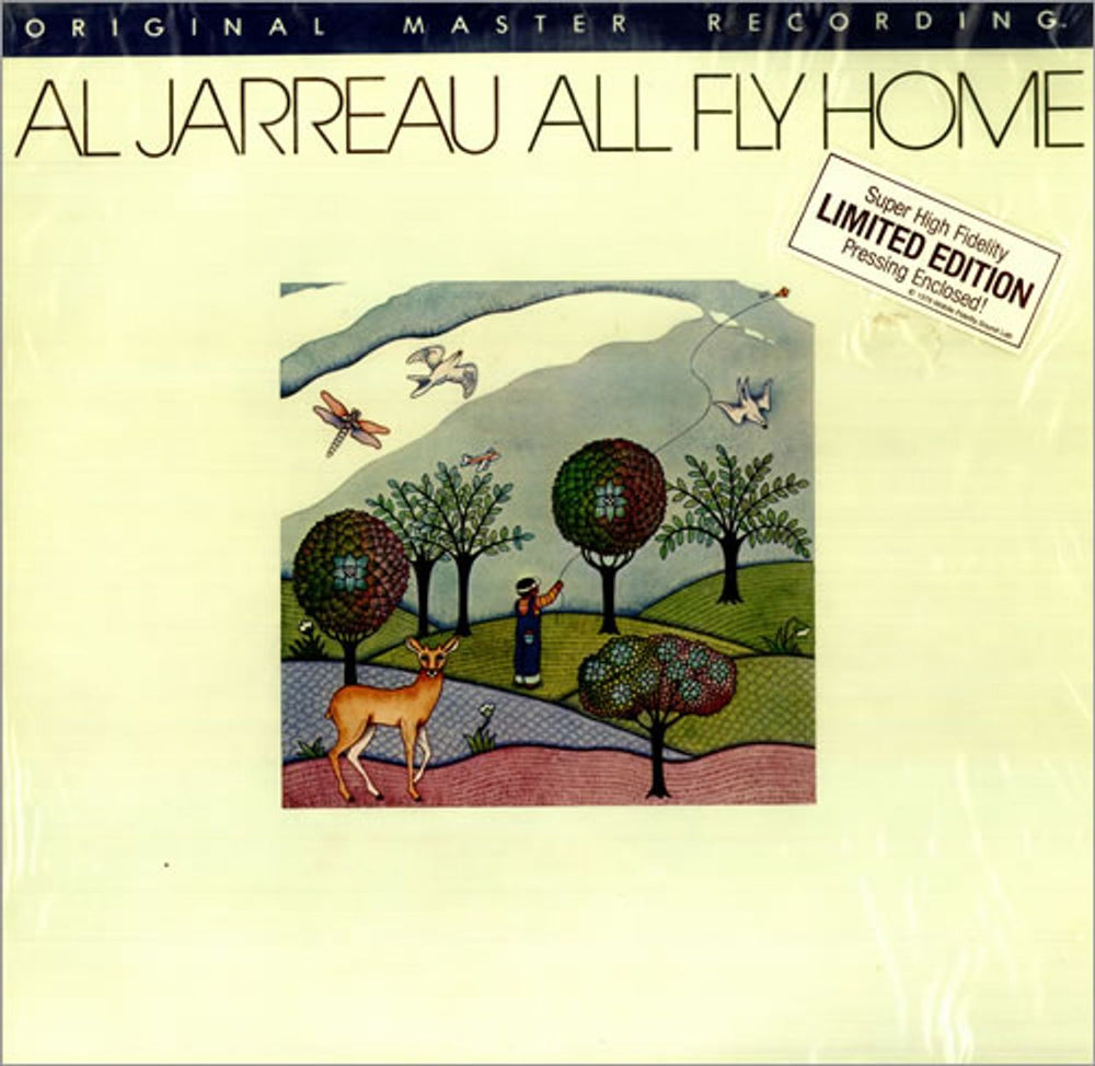 Al Jarreau All Fly Home - Sealed US vinyl LP album (LP record) MFSL1-019