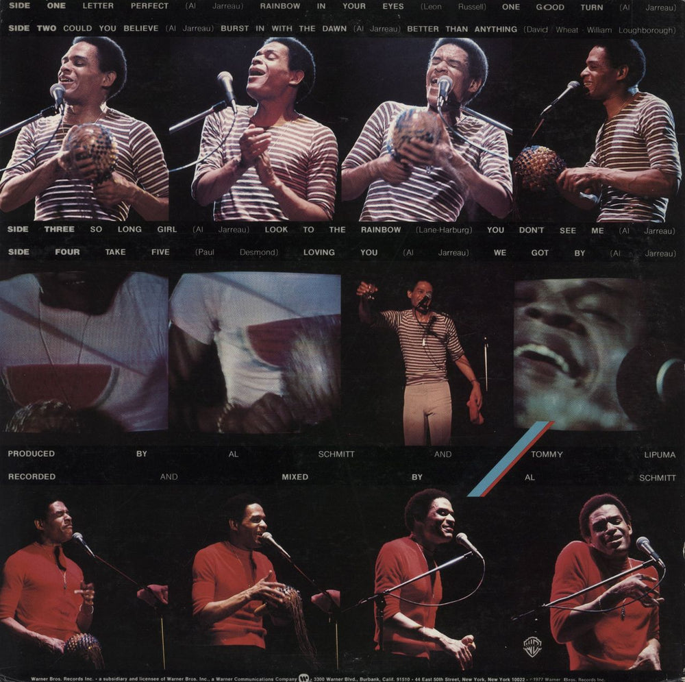 Al Jarreau Look To The Rainbow - Live In Europe Japanese 2-LP vinyl record set (Double LP Album)