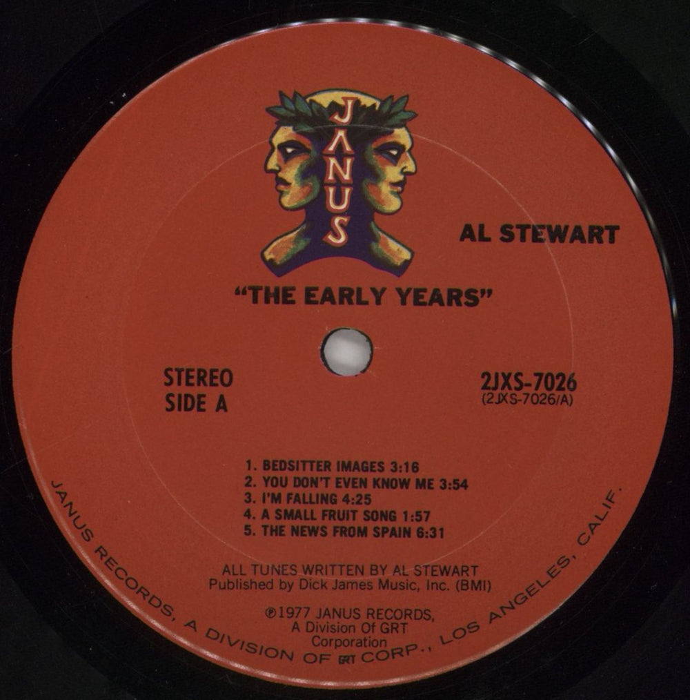 Al Stewart The Early Years US 2-LP vinyl record set (Double LP Album) ALS2LTH199528