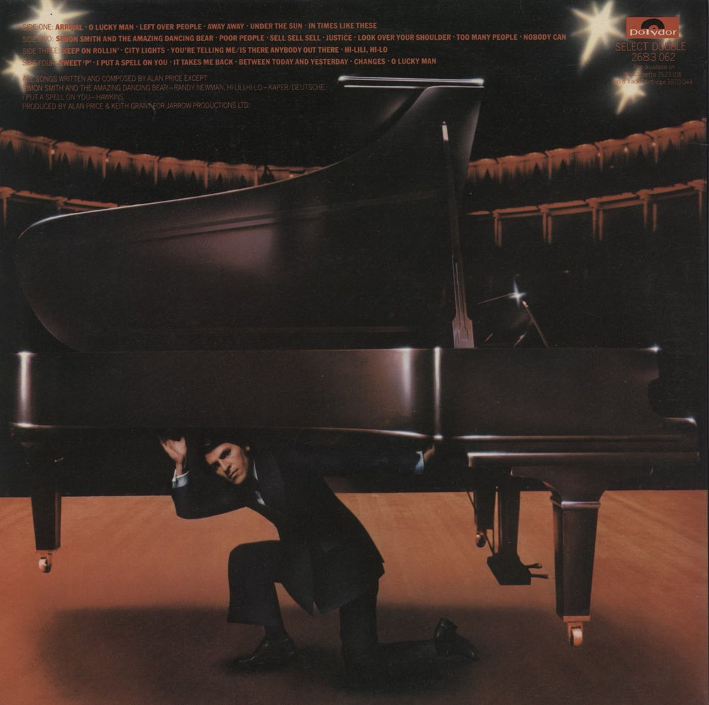 Alan Price Performing Price UK 2-LP vinyl record set (Double LP Album)