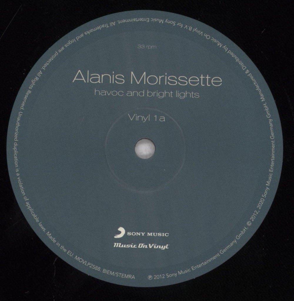 Alanis Morissette Havoc And Bright Lights - 180 Gram Black Vinyl UK 2-LP vinyl record set (Double LP Album) ANS2LHA840169