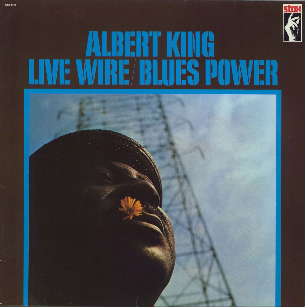 Albert King Live Wire / Blues Power German vinyl LP album (LP record) STX-4128