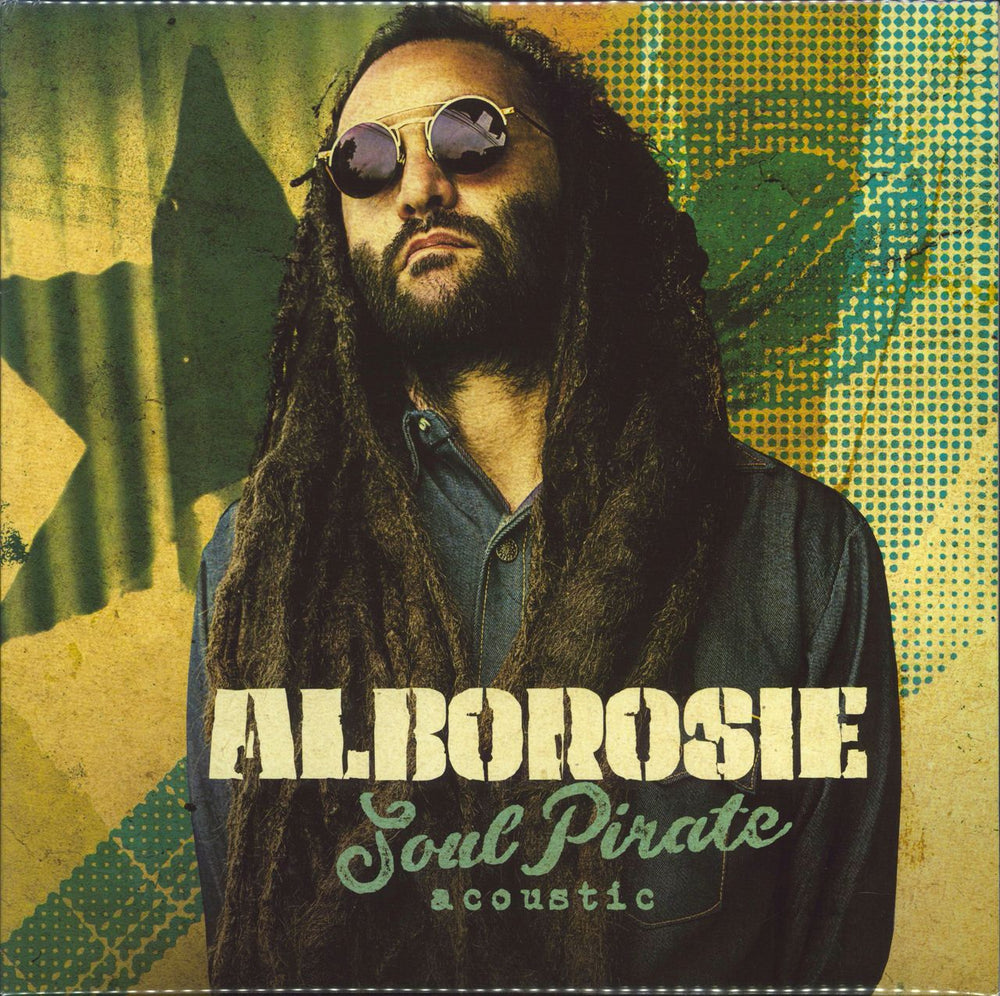 Alborosie Soul Pirate - Acoustic UK vinyl LP album (LP record) EVLP022