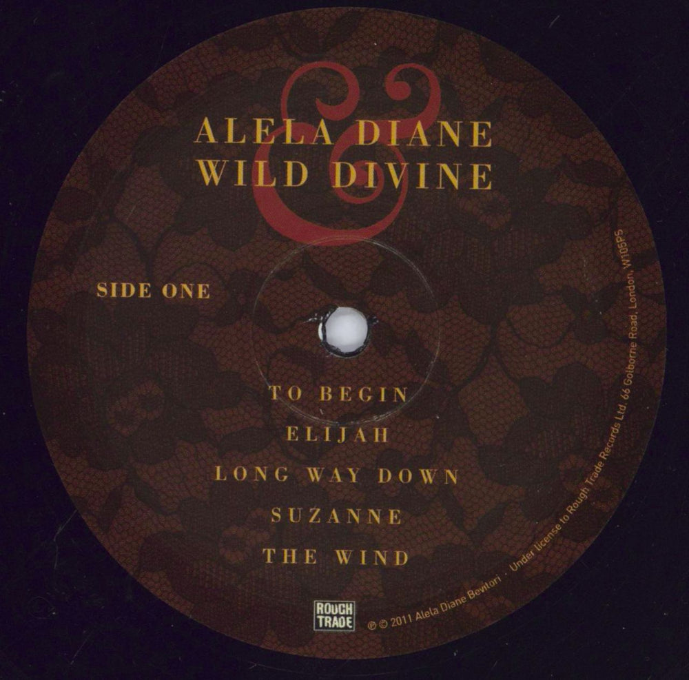 Alela Diane Alela Diane & Wild Divine UK vinyl LP album (LP record) A3FLPAL533115