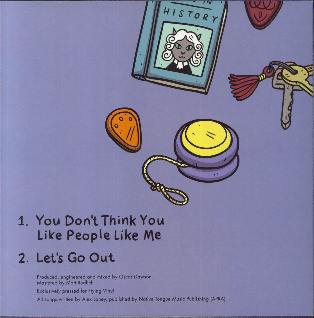 Alex Lahey You Don't Think You Like People Like Me UK 7" vinyl single (7 inch record / 45)