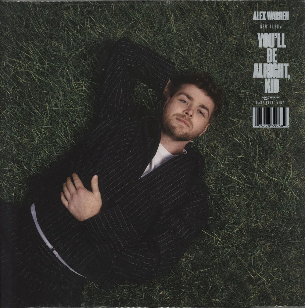 Alex Warren You'll Be Alright, Kid - Baby Blue Vinyl - Sealed US 2-LP vinyl record set (Double LP Album) 075678598791
