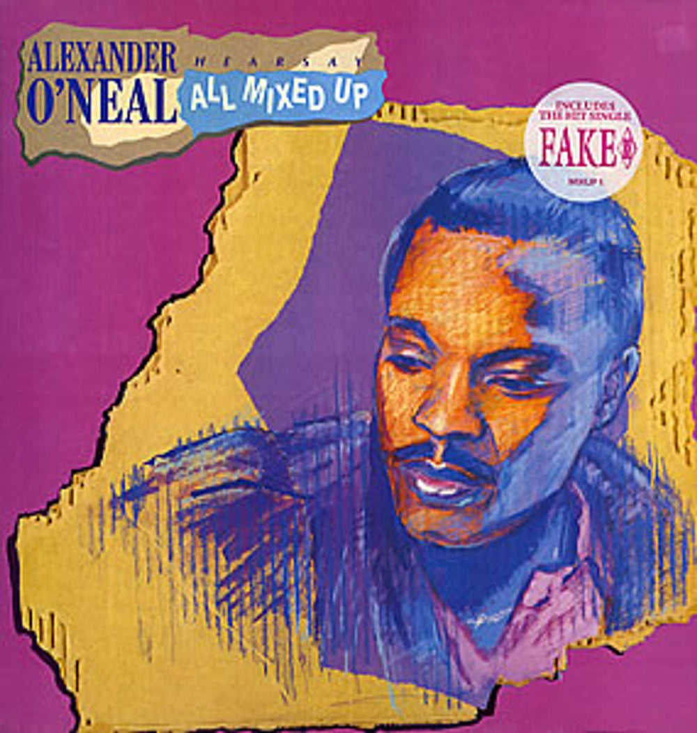 Alexander O'Neal Hearsay All Mixed Up UK vinyl LP album (LP record) MIXUP1