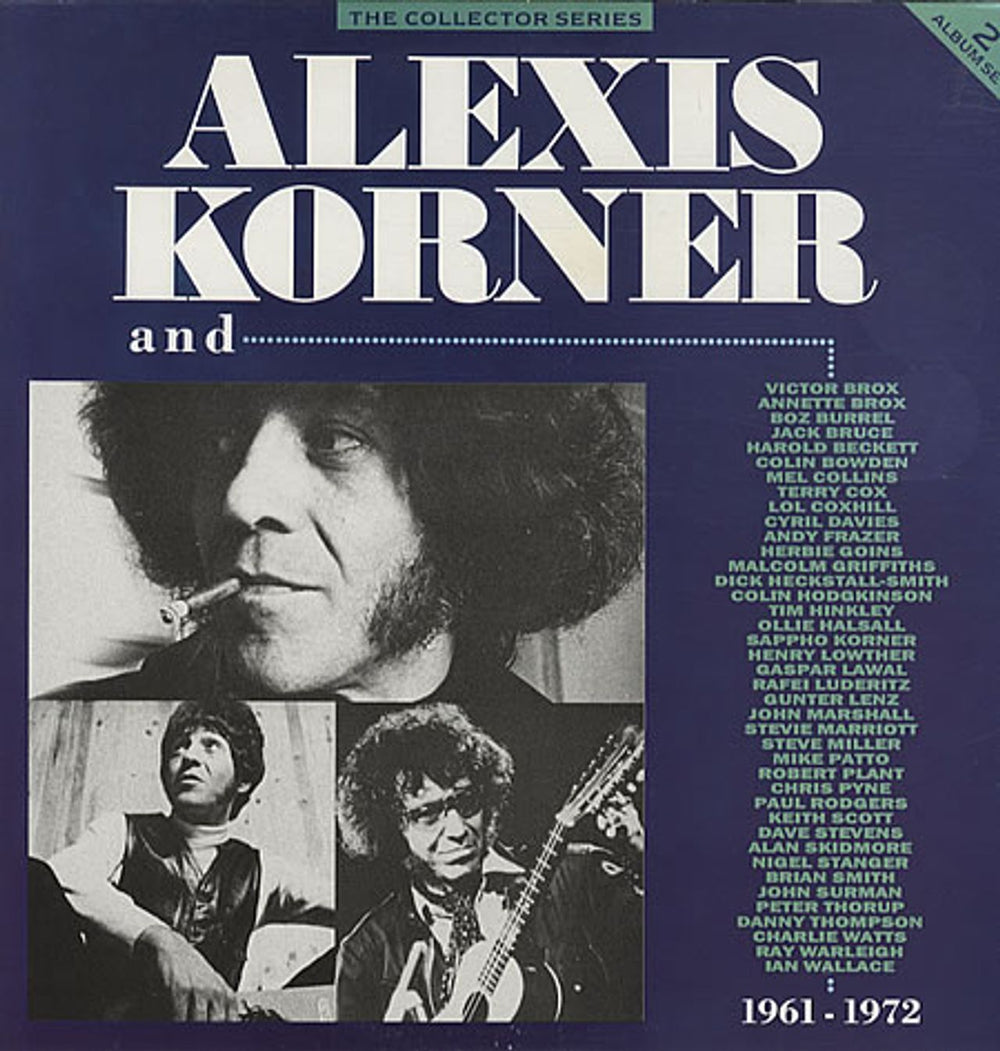 Alexis Korner And ... UK 2-LP vinyl record set (Double LP Album) CCSLP150