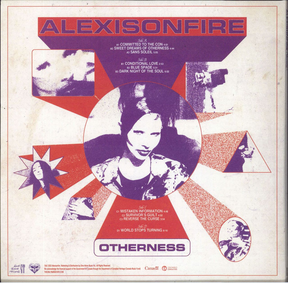 Alexisonfire Otherness Canadian 2-LP vinyl record set (Double LP Album)