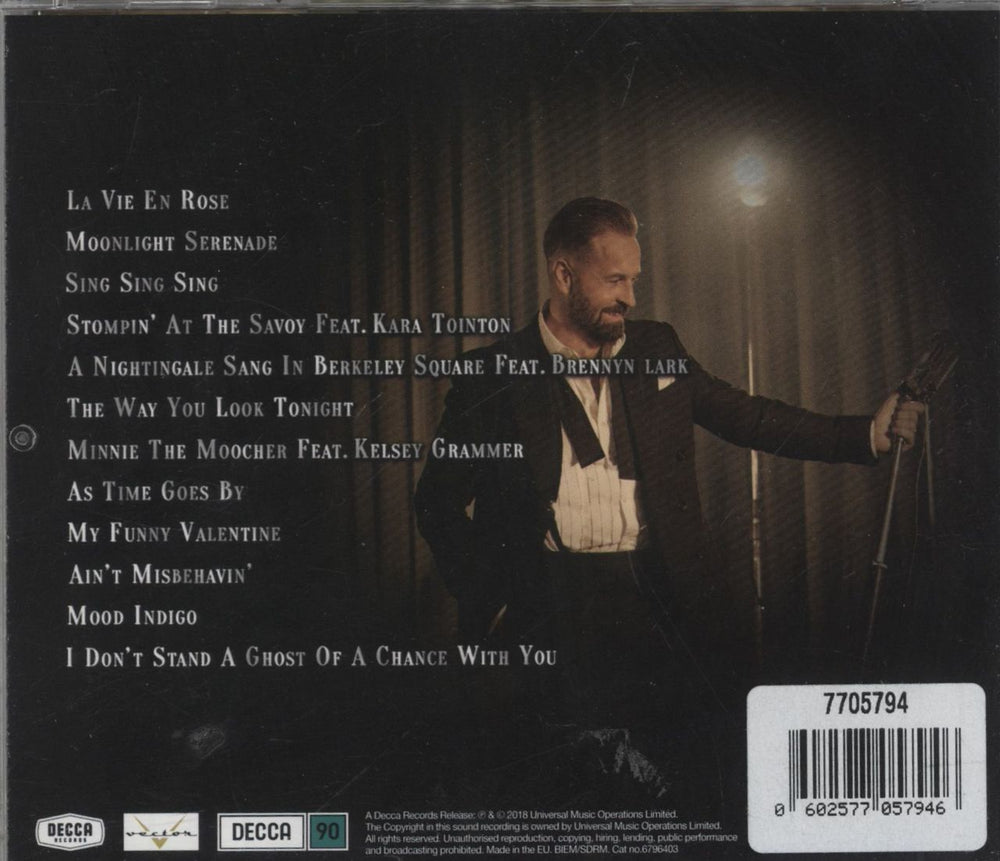 Alfie Boe As Time Goes By - Signed UK CD album (CDLP)
