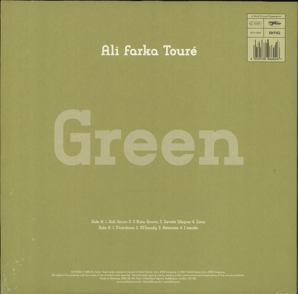 Ali Farka Toure Green - Sealed UK vinyl LP album (LP record) 4050538966046