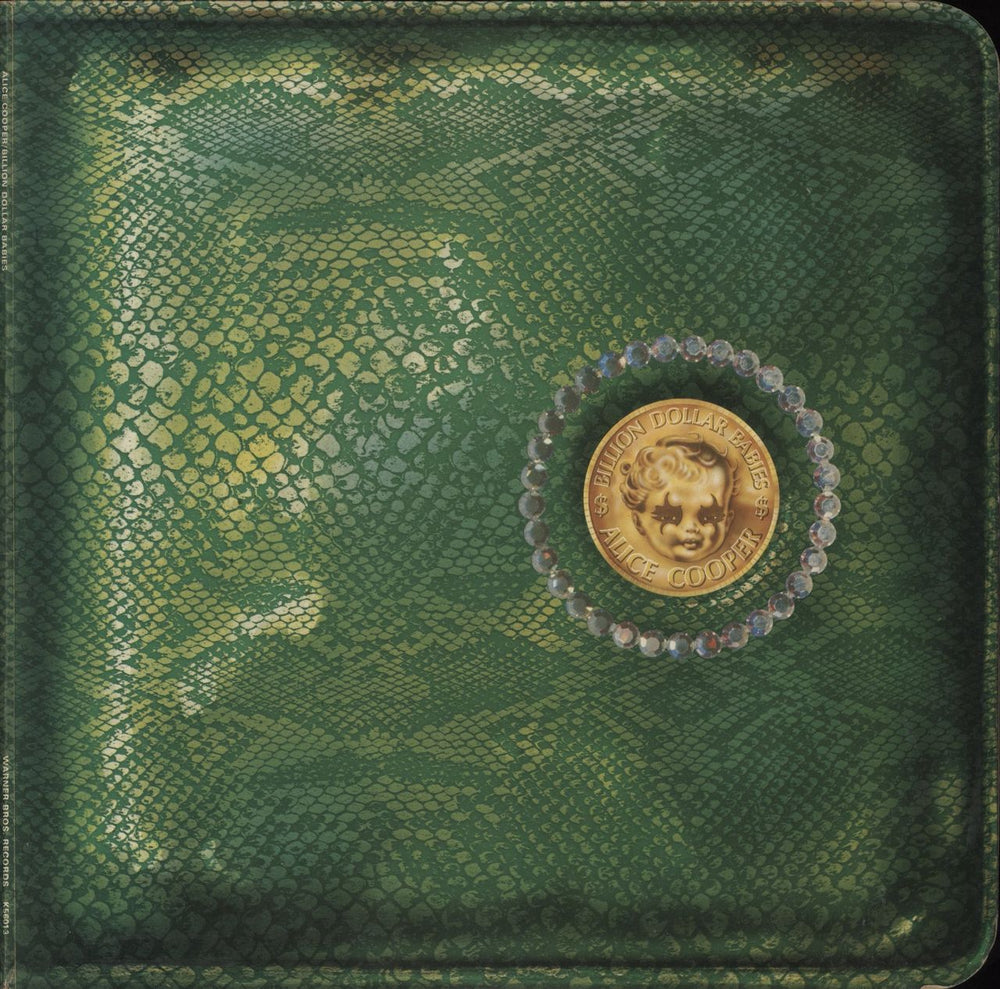 Alice Cooper Billion Dollar Babies - 2nd + Dollar Bill - EX UK vinyl LP album (LP record) K56013