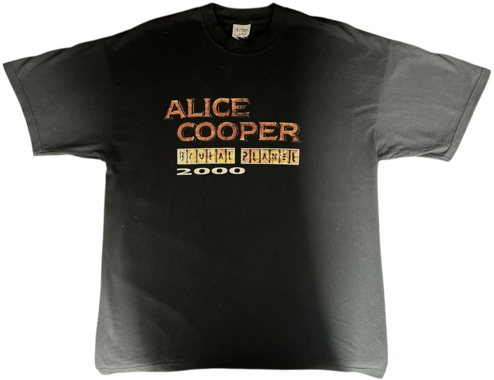 Alice Cooper Brutal Planet 2000 UK t-shirt 27X22