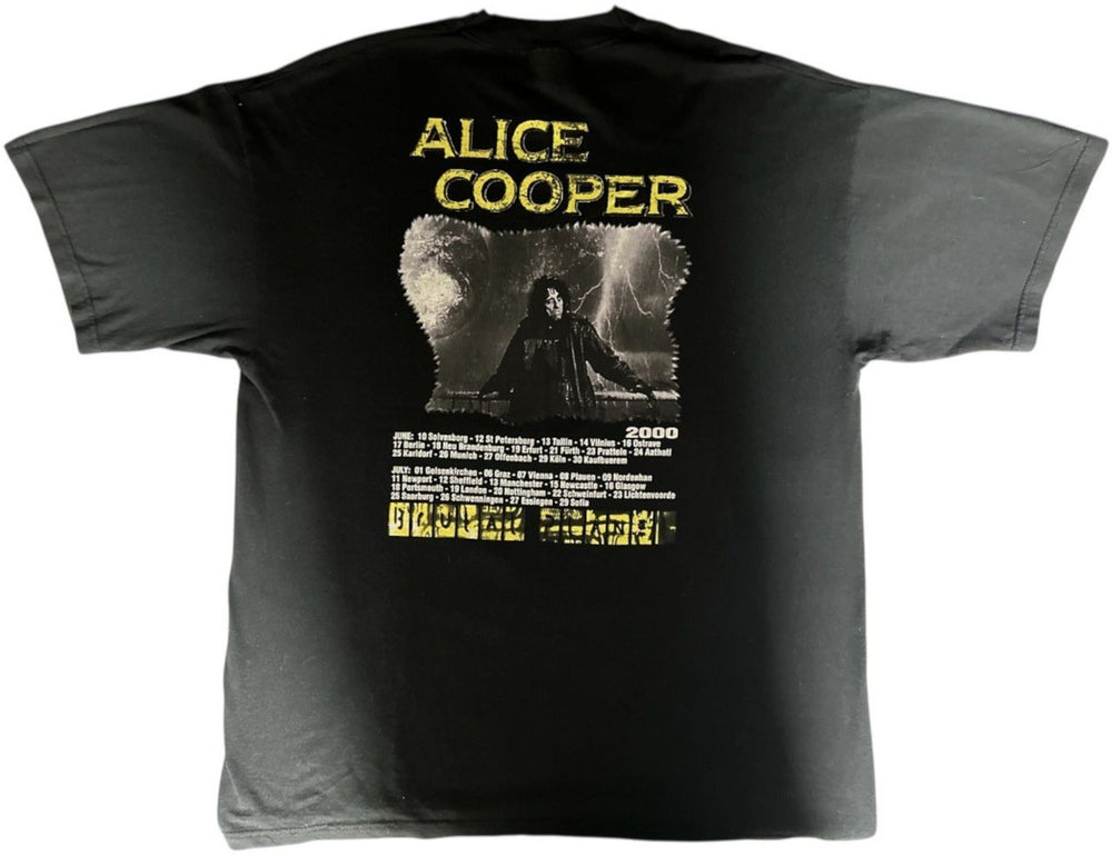 Alice Cooper Brutal Planet 2000 UK t-shirt