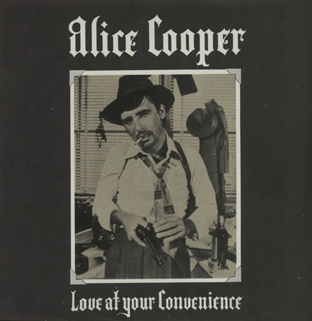 Alice Cooper Love At Your Convenience + Sleeve UK 7" vinyl single (7 inch record / 45) K16935