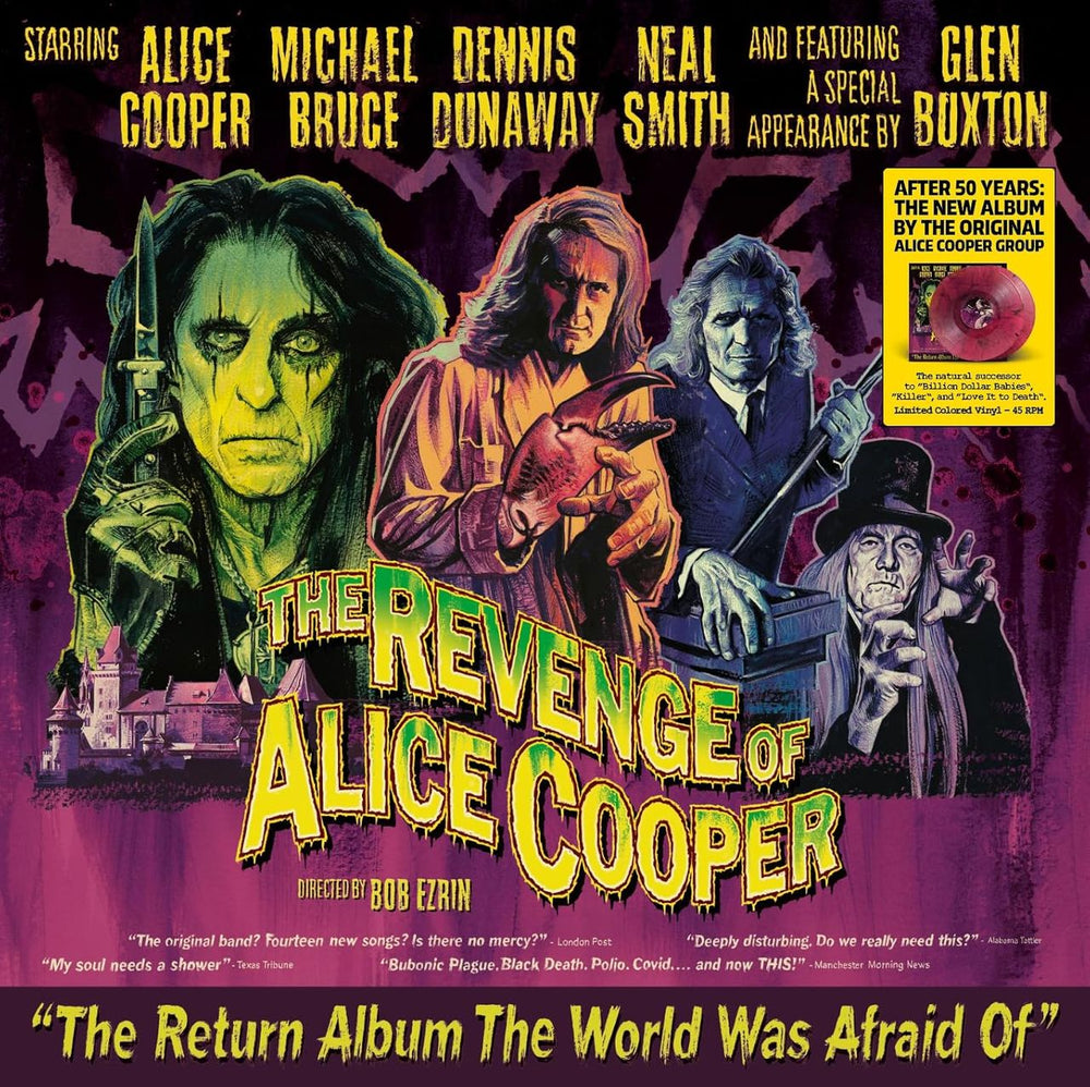 Alice Cooper The Revenge Of Alice Cooper - Violet Marbled Vinyl 45RPM Edition - Sealed UK 2-LP vinyl record set (Double LP Album) 4029759206828