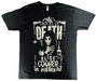 Alice Cooper Theatre Of Death 2009 Tour UK t-shirt 26X21