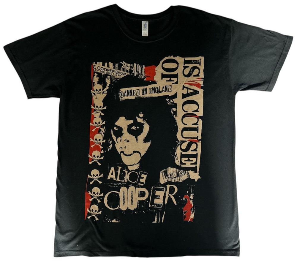Alice Cooper Theatre Of Death UK t-shirt 25X21