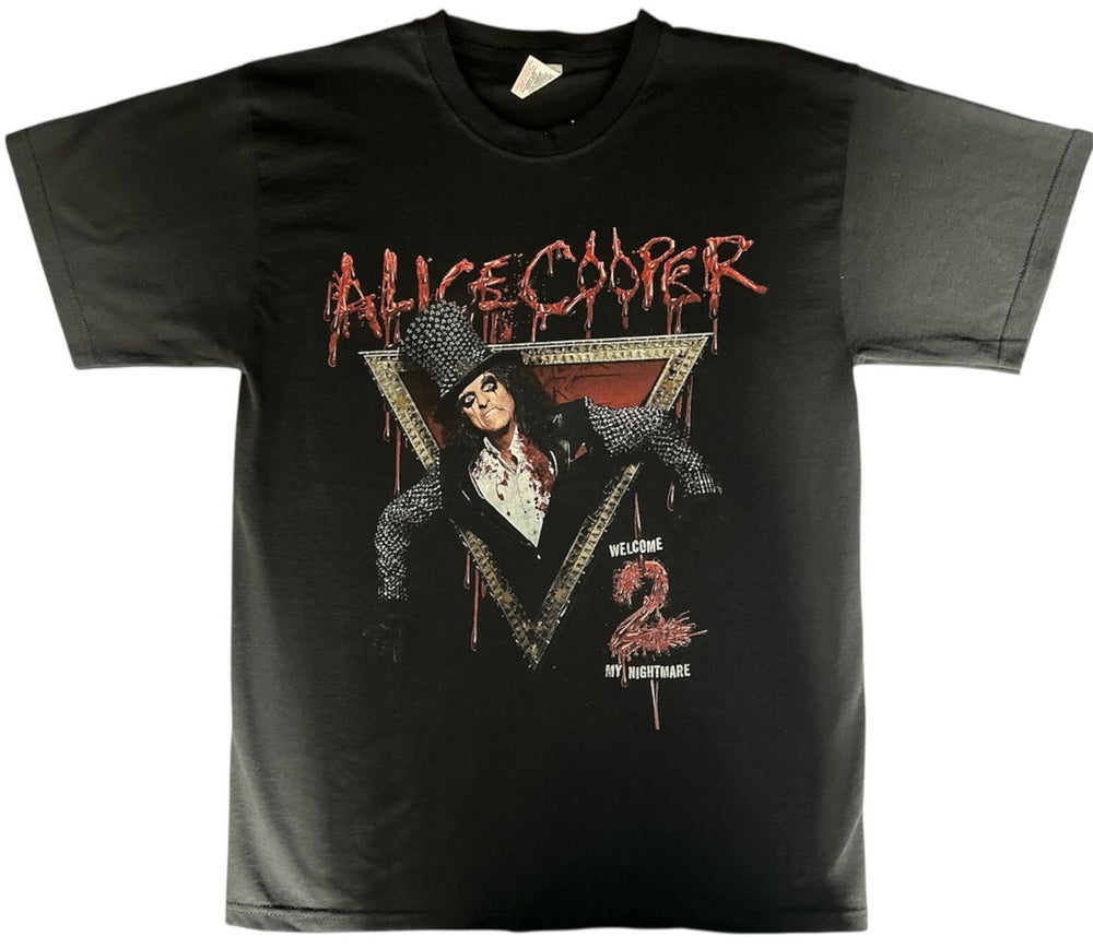 Alice Cooper Welcome 2 My Nightmare UK t-shirt 26X20