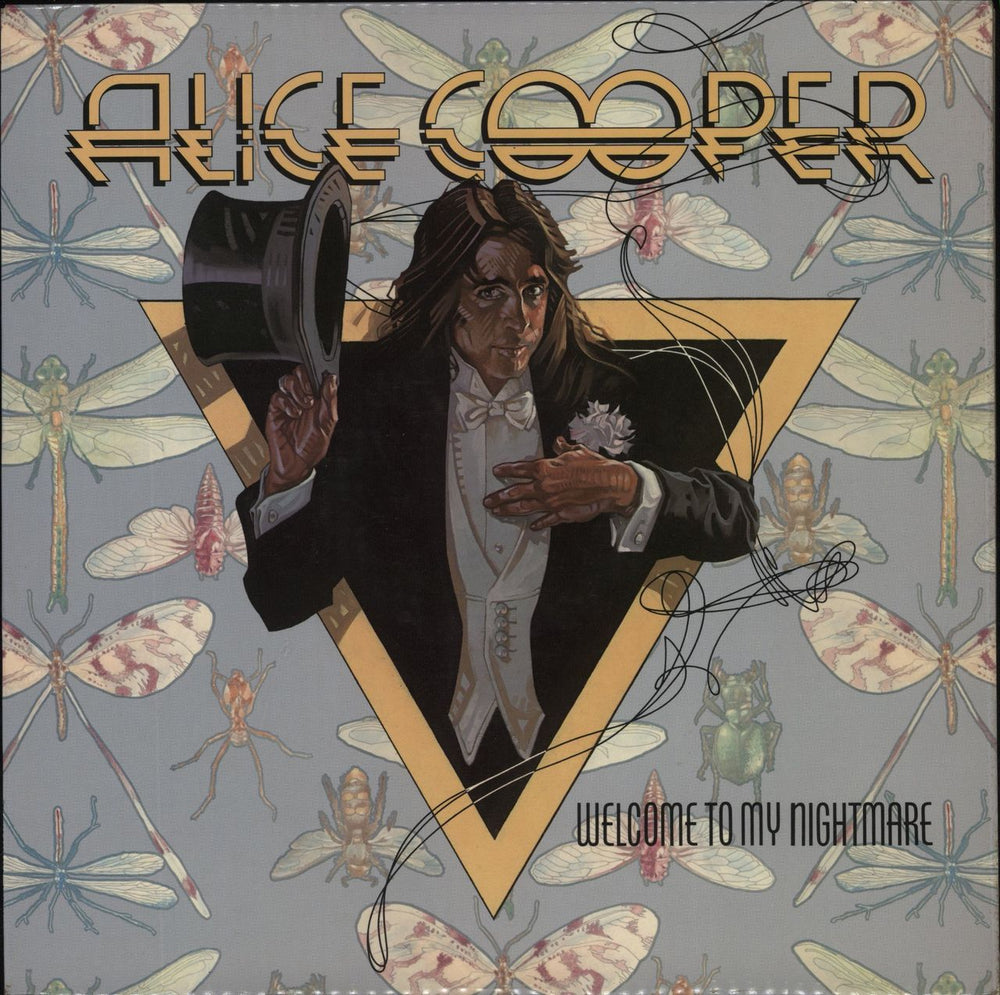 Alice Cooper Welcome To My Nightmare - Laminated - EX UK vinyl LP album (LP record) ANCL2011