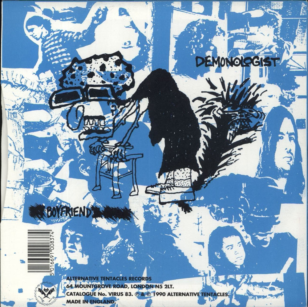 Alice Donut Demonologist UK 7" vinyl single (7 inch record / 45) 5016691008374