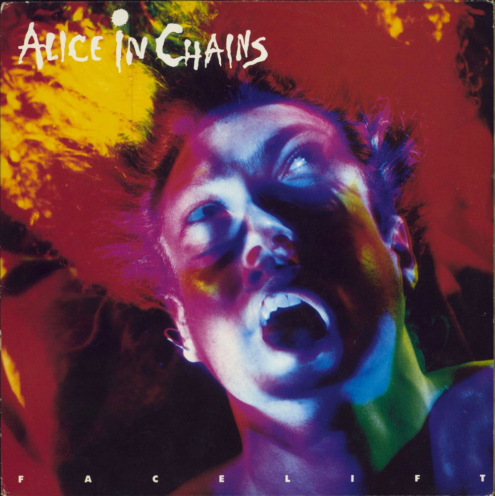 Alice In Chains Facelift + Inner - EX UK vinyl LP album (LP record) 467201-1