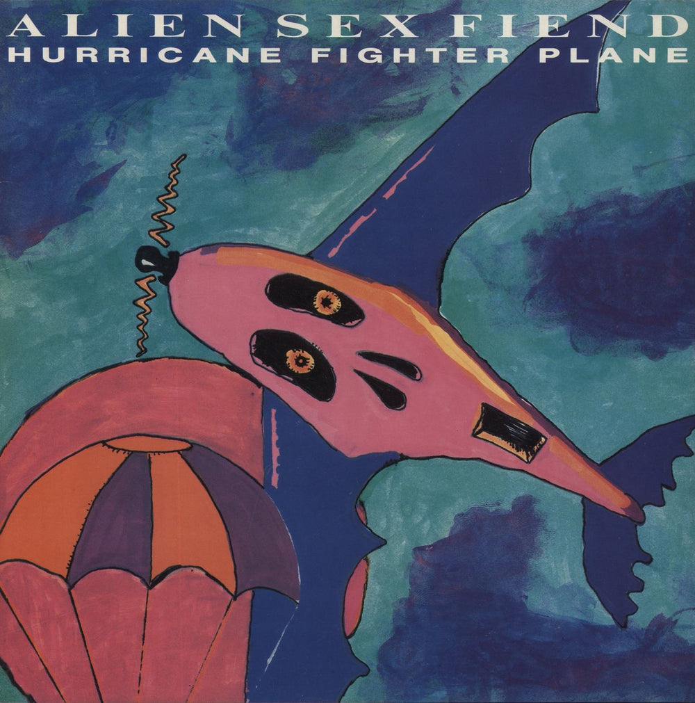 Alien Sex Fiend Hurricane Fighter Plane UK 12" vinyl single (12 inch record / Maxi-single) 12ANA33