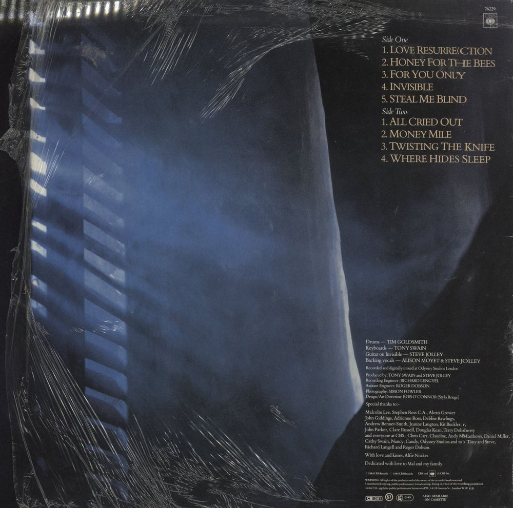 Alison Moyet Alf - Shrinkwrapped Sleeve UK vinyl LP album (LP record)