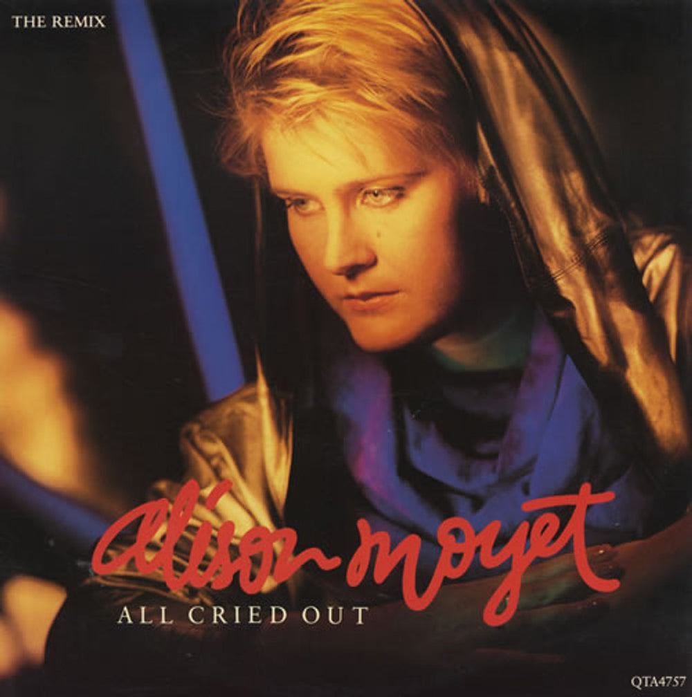 Alison Moyet All Cried Out UK 12" vinyl single (12 inch record / Maxi-single) QTA4757