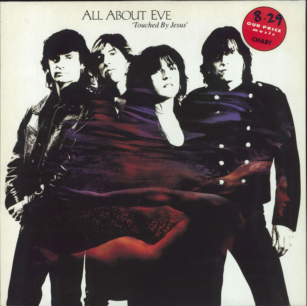 All About Eve Touched By Jesus UK vinyl LP album (LP record) 510146-1