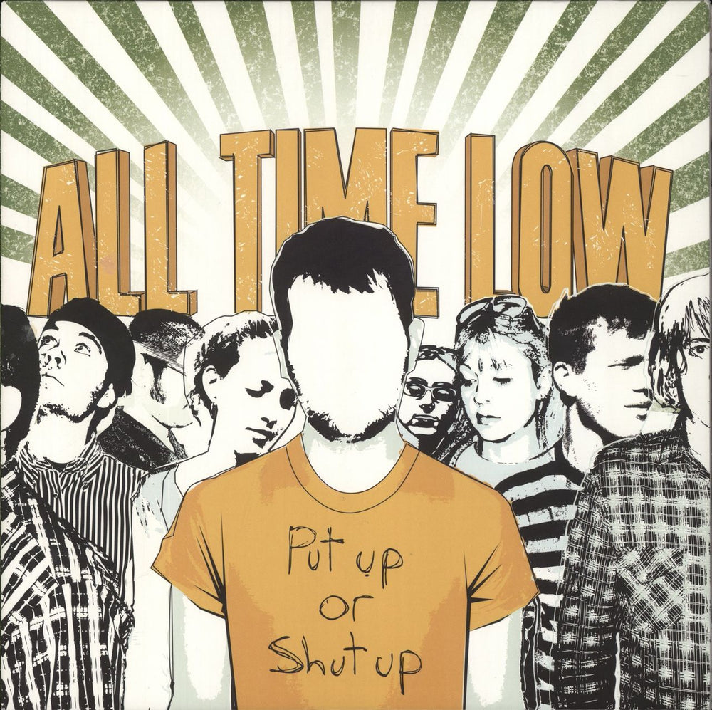 All Time Low Put Up Or Shut Up US vinyl LP album (LP record) HR690-1