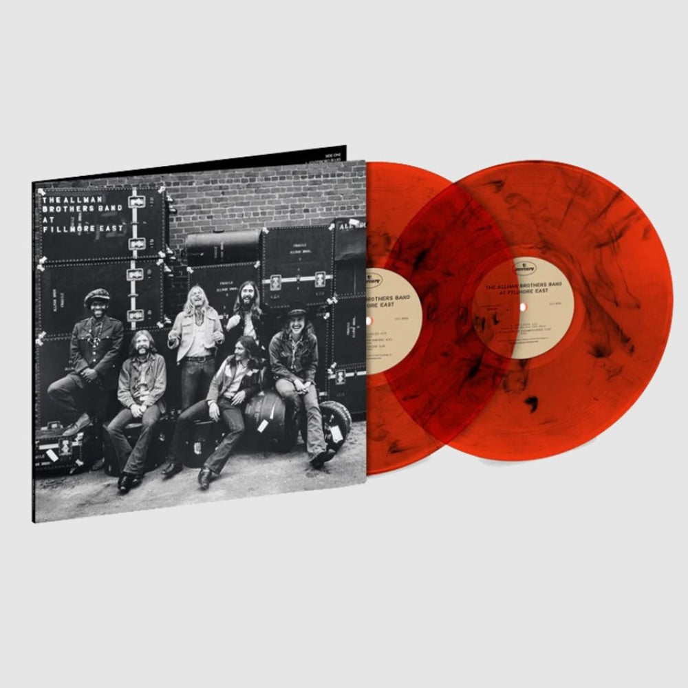 Allman Brothers Band At Fillmore East - Red Splatter Vinyl - Sealed Dutch 2-LP vinyl record set (Double LP Album) 0602458206364