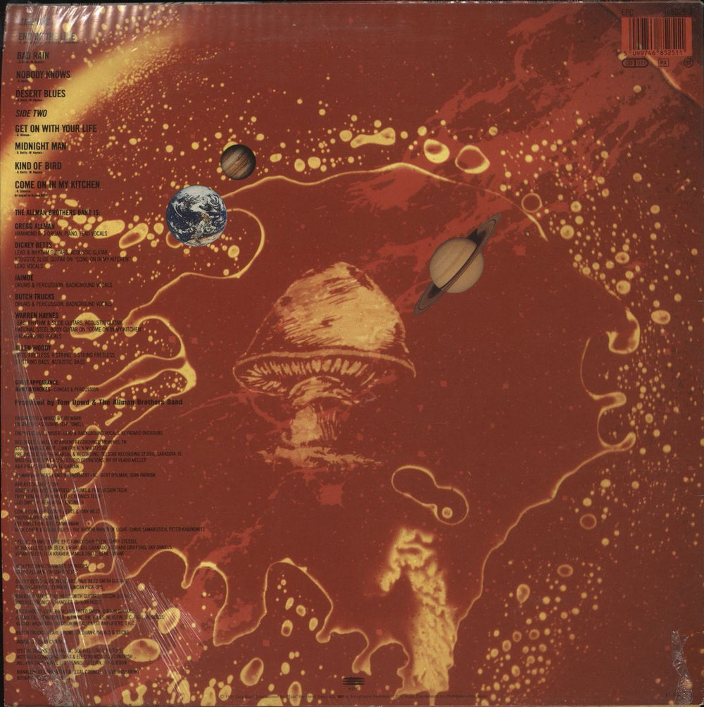 Allman Brothers Band Shades Of Two Worlds - Shrink Dutch vinyl LP album (LP record) 5099746852511