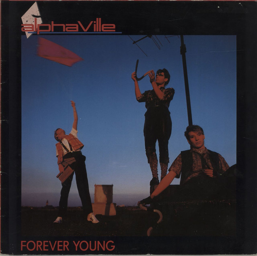 Alphaville Forever Young - Group Picture Sleeve German vinyl LP album (LP record) 240536-1