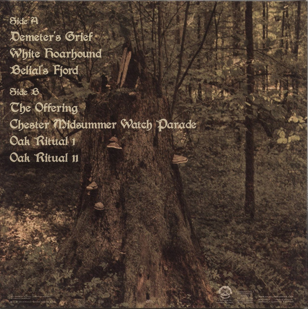 Alunah White Hoarhound - 180g Green Transparent Vinyl Austrian vinyl LP album (LP record)