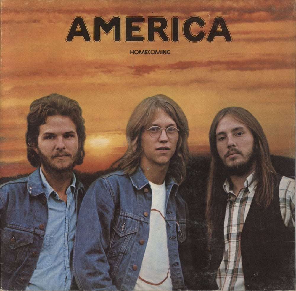 America Homecoming - 1st UK vinyl LP album (LP record) K46180