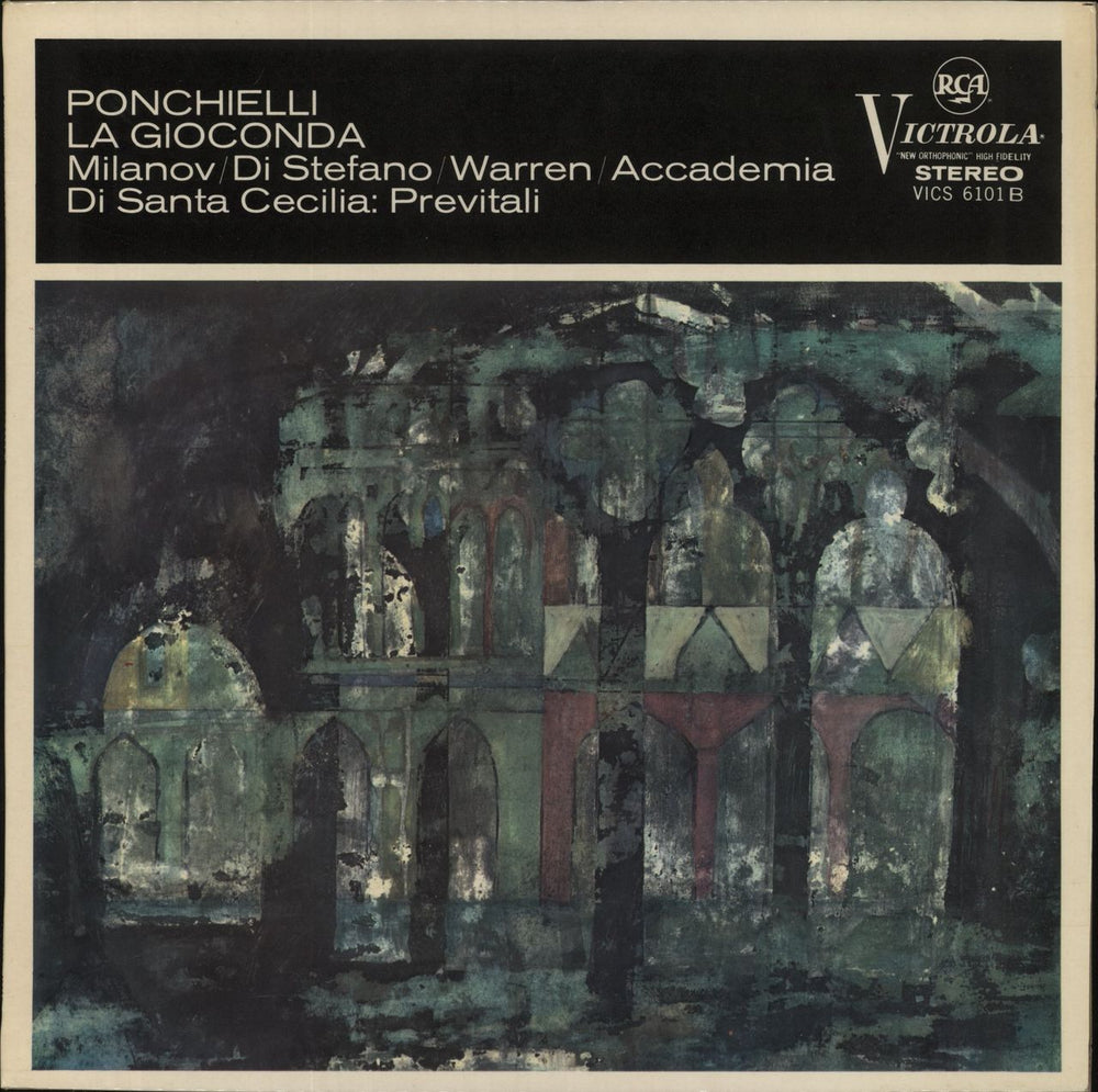 Amilcare Ponchielli Ponchielli: La Gioconda UK 3-LP vinyl record set (Triple LP Album)