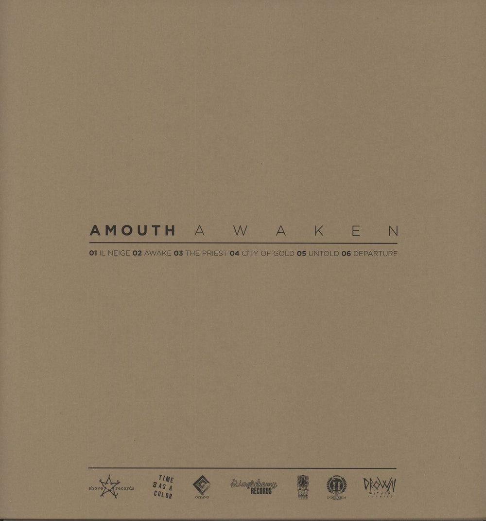 Amouth Awaken Italian vinyl LP album (LP record)
