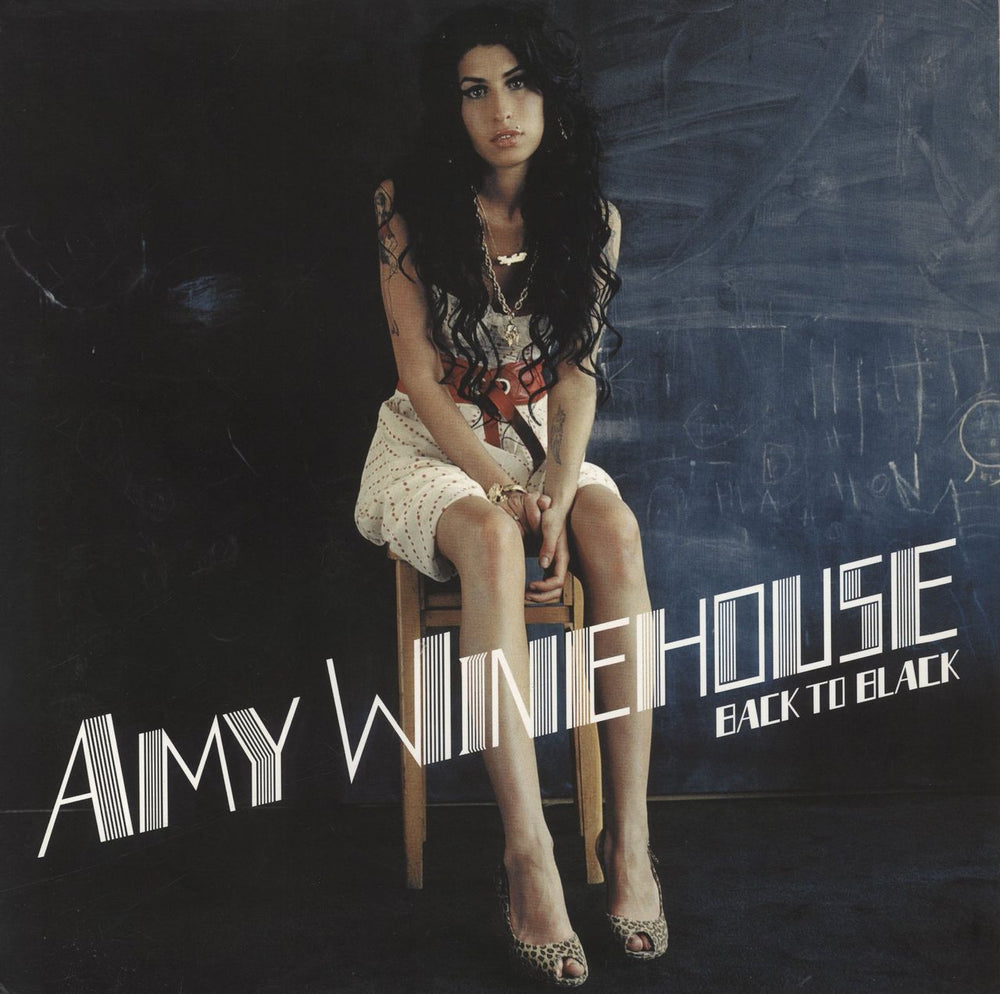 Amy Winehouse Back To Black - 180gm Vinyl UK vinyl LP album (LP record) 1734128