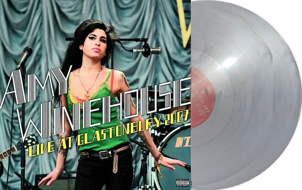 Amy Winehouse Live At Glastonbury 2007 - Clear Vinyl - Sealed UK 2-LP vinyl record set (Double LP Album) AWE2LLI803937