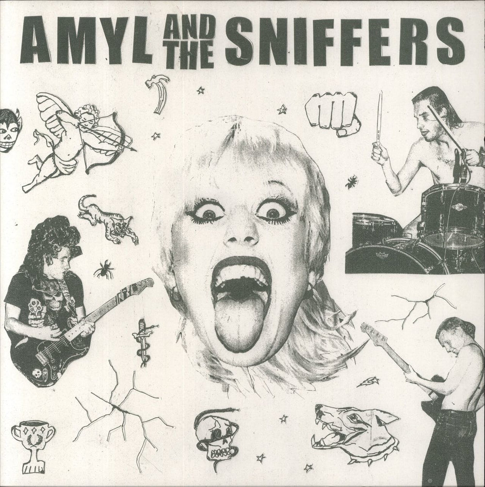 Amyl And The Sniffers Amyl And The Sniffers - Black Vinyl UK vinyl LP album (LP record) RT0064LP