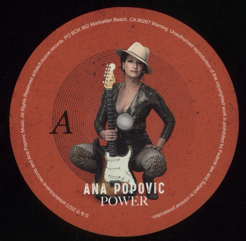 Ana Popovic Power US vinyl LP album (LP record) A-ILPPO859755